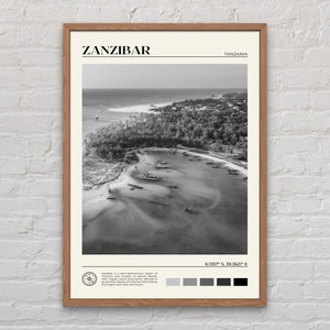 Black and White, Zanzibar Print, Zanzibar Wall Art, Zanzibar Poster, Zanzibar Photo, Zanzibar Poster Print, Zanzibar Wall Decor, Tanzania