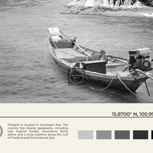 Black and White, Thailand Print, Thailand Wall Art, Thailand Poster, Thailand Photo, Thailand Poster Print, Thailand Wall Decor, Asia image 6