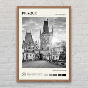Black and White, Prague Print, Prague Wall Art, Prague Poster, Prague Photo, Prague Poster Print, Prague Wall Decor, Czech Republic
