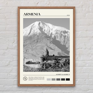 Schwarzweiß, Armenien Print, Armenien Wandkunst, Armenien Poster, Armenien Foto, Armenien Poster Druck, Armenien Wanddekoration, Asien