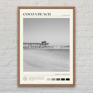 Schwarz und weiß, Kakao Strand Druck, Kakao Strand Kunst, Kakao Strand Poster, Kakao Strand Foto, Kakao Strand Poster Druck, Kakao Strand Dekor