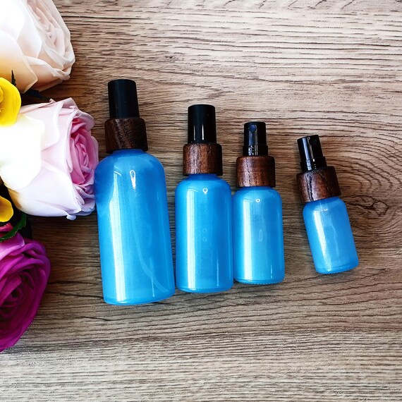 3 Flaconi Spray Vetro Ambrato 15ml - Per Oli Essenziali E Profumi, Portatili E Ricaricabili - Foto 5