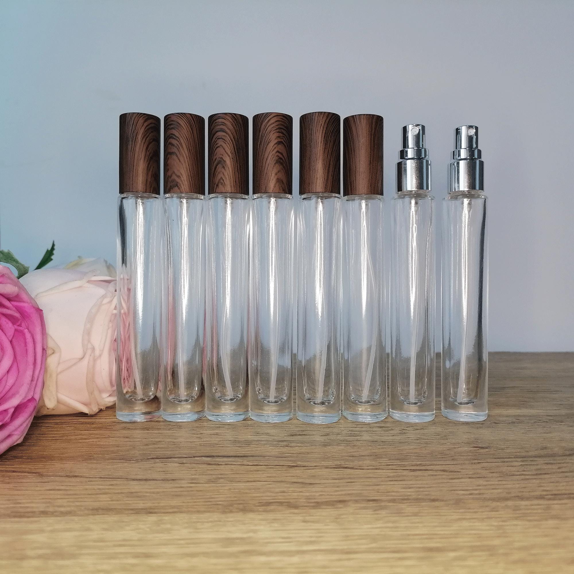 10ML Glass Fine Mist Spray Bottle, Atomizer Water Spray Bottle, Reusable Bottle, Suitable for Travel, Essential Oil, Retail, Wholesale