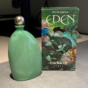Vintage Cacharel Eden Eau de Parfum 100ml – Raro coleccionable de los años 90 – Hecho en Francia
