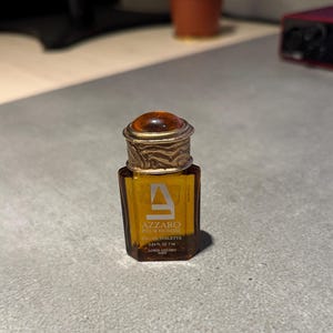 Vintage Azzaro Pour Homme Eau de Toilette Miniature – 7 ml – Rare 1970s Fragrance – Collectible
