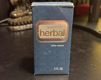 Vintage Aramis 900 Herbal After Shave 2 Fl Oz / 60 Ml Made in USA