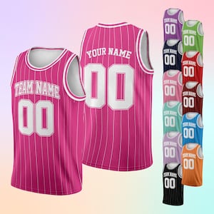 Custom Basketball Jersey Team Name & Number,Basketball Jersey Team,Game Day Outfit,Basketball Jersey for Basketball Fan Lovers Players BK27