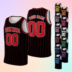 Custom Basketball Jersey Team Name & Number,Basketball Jersey Team,Game Day Outfit,Basketball Jersey for Basketball Fan Lovers Players BK26