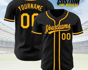 Personalized Team Name And Number Baseball Jersey,Custom Baseball Jersey Shirt, Baseball Jersey Uniform For Fans Baseball Lovers B6