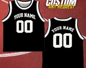 Custom Basketball Jersey Team Name &Number,Personalized Youth Kid Basketball Jersey,Game Day Outfit,Kids Birthday Jersey,Toddler Jersey BK37