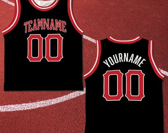 Personalized Kids Basketball Jersey, Custom Name Number Basketball Jersey, Kids Youth Birthday Jersey, Basketball Lover BK19