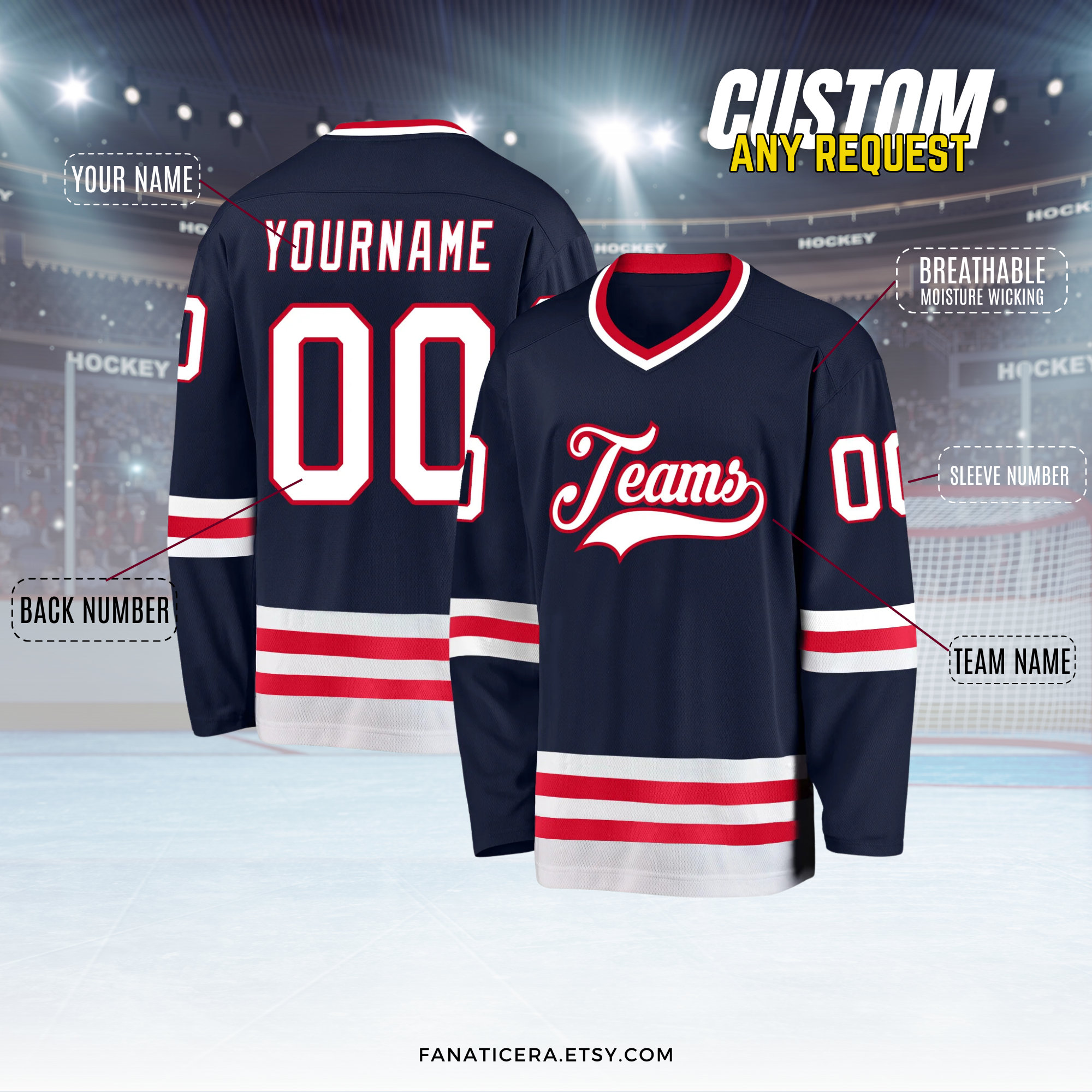 Hockey Monkey Custom Jersey Custom Hockey Jerseys Most