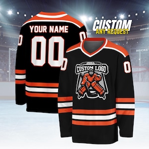 Custom Ice Hockey Jersey for Men Women Youth,Sweatshirt Personalized Name Number,Hockey Shirts Sports Uniform for Hockey Fans Gift H6