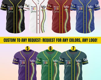 Customize Order of the Eastern Star OES Pentagon Down AF&AM Baseball Jersey Shirt B159