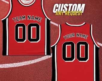 Personalized Kids Basketball Jersey, Custom Name Number Basketball Jersey, Kids Youth Birthday Jersey, Basketball Lover BK15