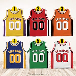 Personalized Kids Basketball Jersey, Custom Name Number Basketball Jersey, Kids Youth Birthday Jersey, Basketball Lover BK15