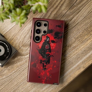 Itachi Uchiha Phone Case iPhone 15, Samsung S23 & Google Pixel 8 | Art Phone Case | Tough Phone Case | Art | Anime | Inspiration