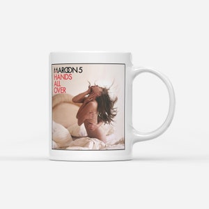 Maroon 5 - Taza de café y té con las manos por todas partes
