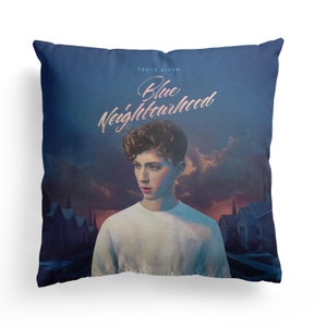 Troye Sivan - Blue Neighborhood Polyester Pillow