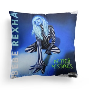 Bebe Rexha - Better Mistakes Polyester Pillow