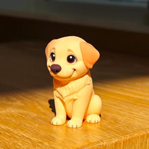 Personalized Pet Figurine, Custom 3D Printed Dog Cat Cartoon Mini Me, Handmade Figurine Gift for Pet Owner, Memorial Pet Lover Keepsake