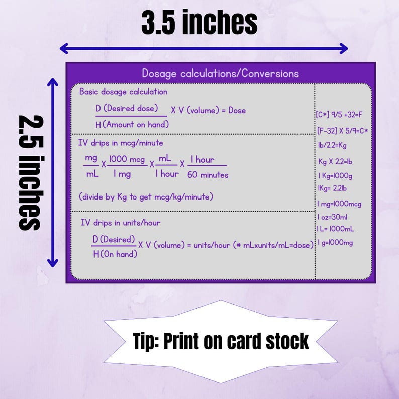 Nursing School Flashcards, SBAR, NCLEX Study Guide (PDF Downloadable ...
