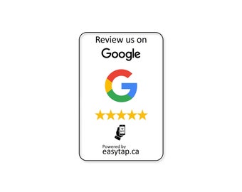 Google Review NFC Cards