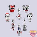 Disney Christmas Subject Charm;Sterling Silver Charms for DIY Bracelet and Necklace product logo