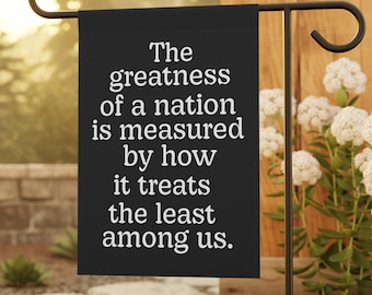 Humane Government Yard Banner: Immigration Advocacy (12x18)