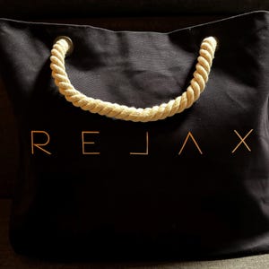 Wellnesstasche, Strandtasche, Saunatasche RELAX