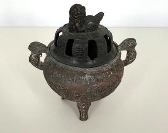 中国製の青銅製三脚香炉 - Etsy 日本