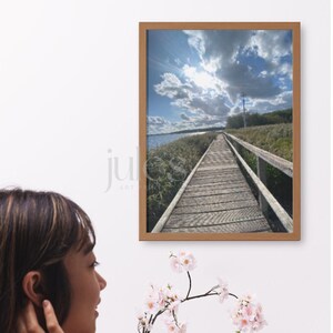 digitales Foto - Priwall - Steg // Geschenk Ostsee urlaub Print Poster PNG
