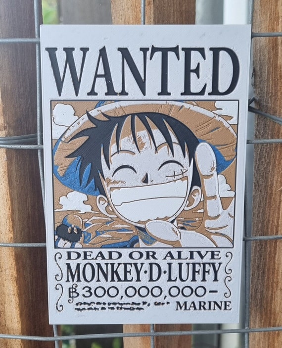 One Pièce Wanted - One Piece Affiche De Recherche - TGTOEC One Pièce Wanted - One Piece Affiche De Recherche - TGTOEC