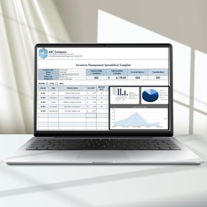 Inventory Tracker & Management for Small Business | Product and Materials Inventory Template | Inventory Management Inventory Log |