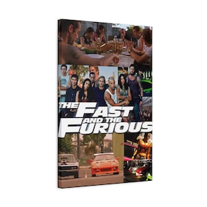 Toile d&#39;art mural Fast and Furious