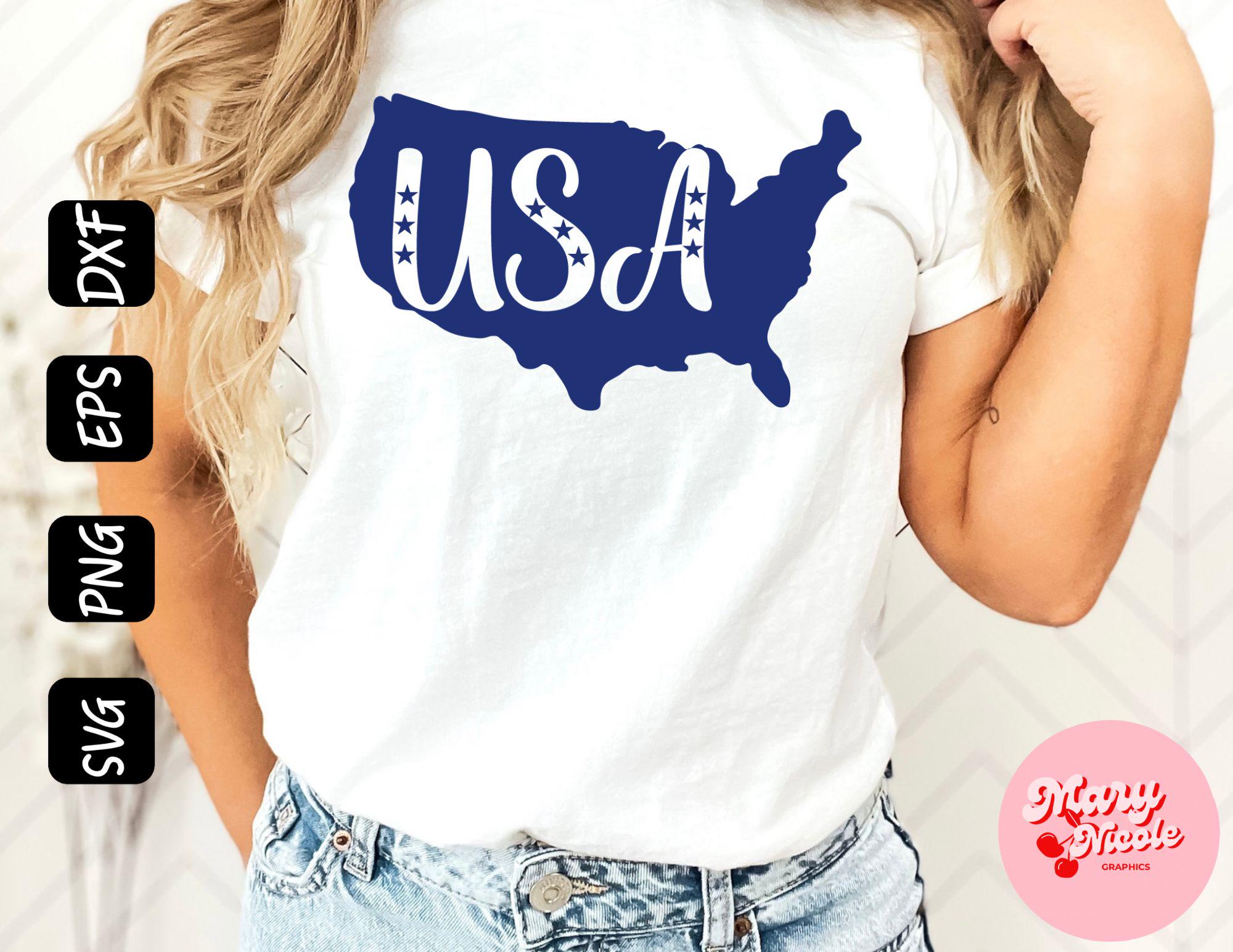 American Flag Svg, 4th of July Svg Cut Files, Flag Svg, Patriotic USA ...
