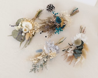 Mini dried   flower  bouquet,Bohemian mini dried flower bouquet, Holiday gift, Vase arrangement,Table decorations