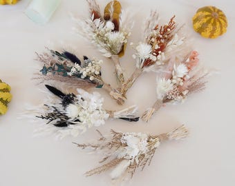 Mini dried floral bouquet,Bohemian mini dried flower bouquet, Holiday gift, Vase arrangement,Table decorations,Gift,Centerpiece