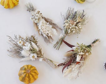 Mini dried  flowers bouquet,Bohemian mini dried flower bouquet, Holiday gift, Vase arrangement,Table decorations,Natural dry flower