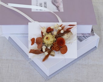 Boho bride dried flower wrist flower ,Corsage ,Wedding decoration,Dry Flower Rabbit Tail  Wedding Decoration