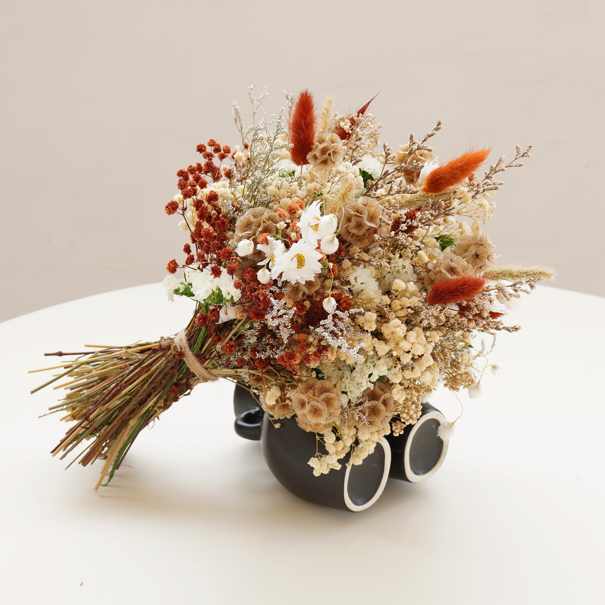 Dried Flowers Bouquet ,Bride wedding bouquet ,Boho Wedding Dried Flowers,Dried Flowers Bouquet For Wedding