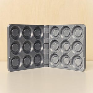 3D Printed Pathtag Holder Book Geocoin Storage Container Magnetic Trackable Display Case Pocket Geocaching Enthusiast Showcase Geocache Gift