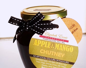 Apfel- und Mango-Chutney