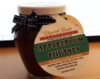 Apfel- und Pflaumen-Chutney