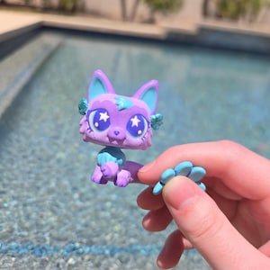 LPS Littlest Pet Shop Custom || OOAK Mermaid Wolf Cat