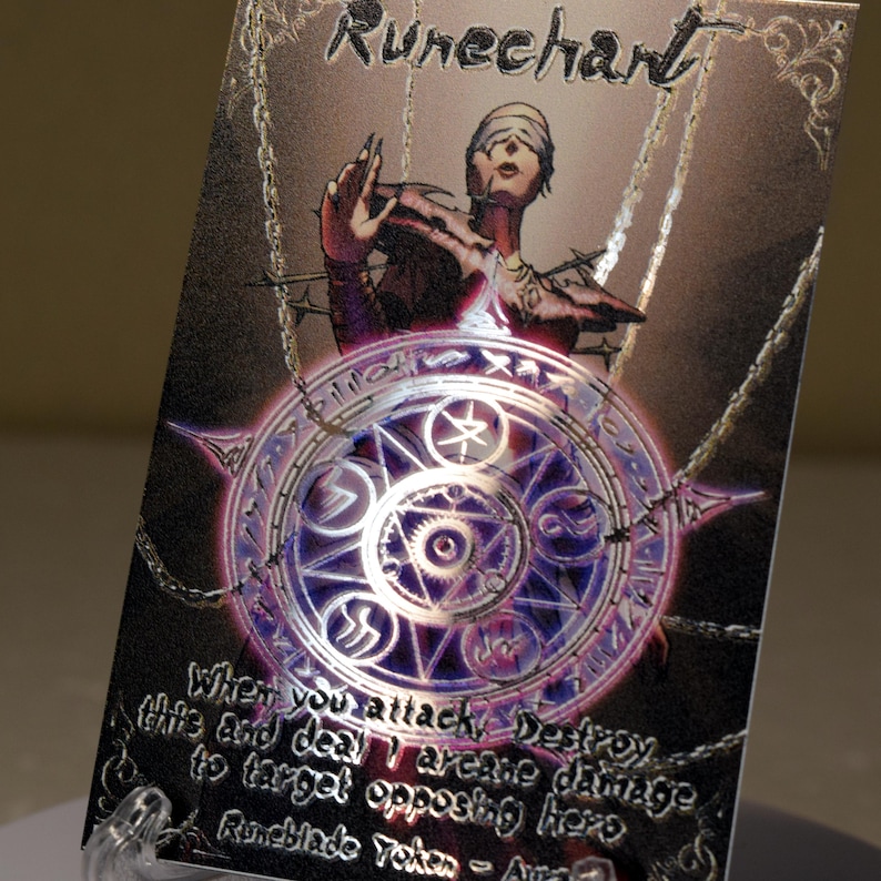 Silver Vynnset Runechant Token for Flesh and Blood TCG - Etsy