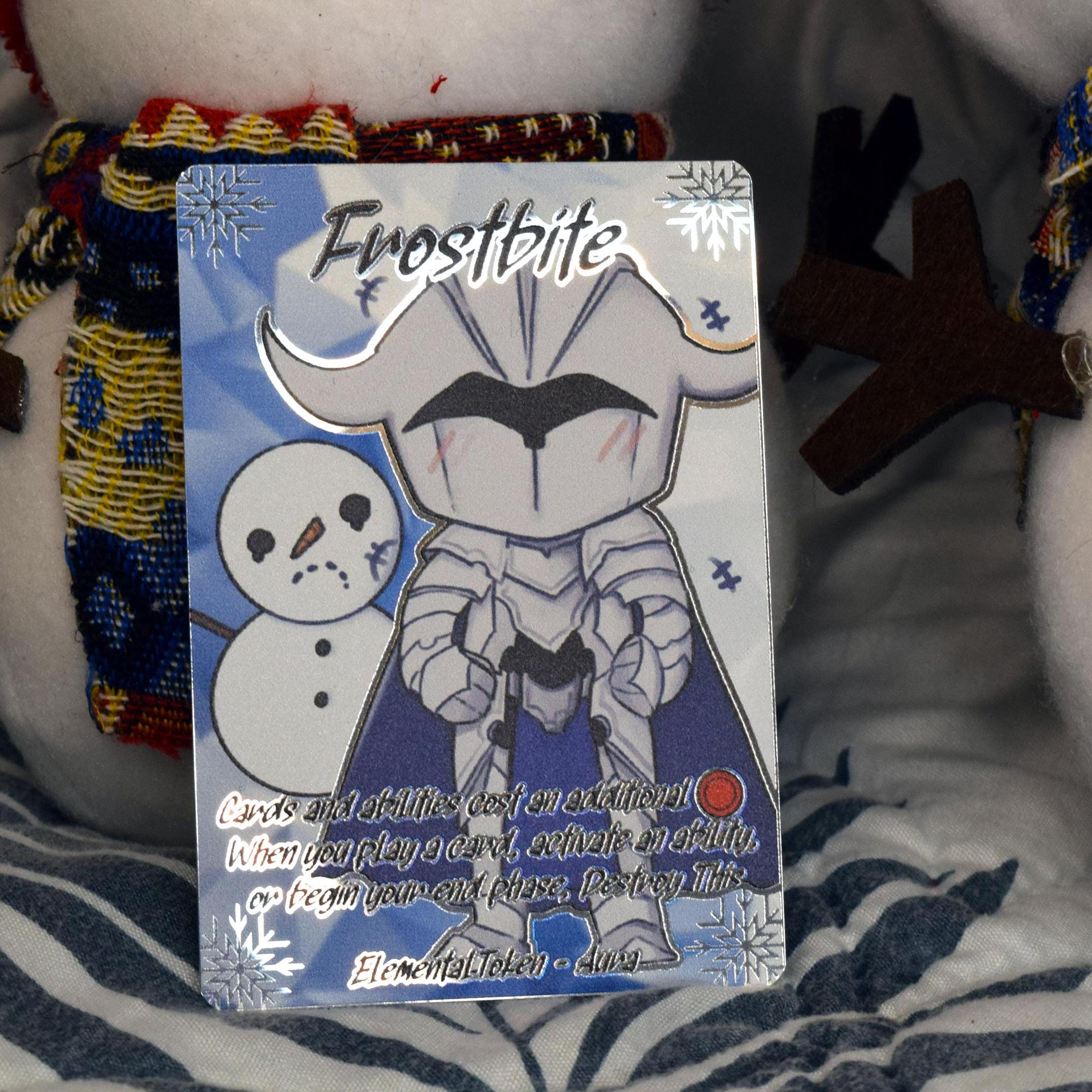 Metal Jarl Frostbite Token for Flesh and Blood TCG - Etsy
