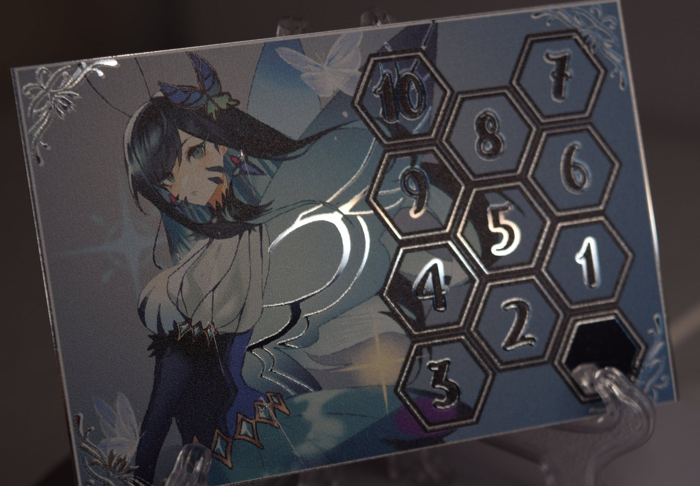 Metal Lascaria Veleno Energy Counter and Energy Generator for Cardfight Vanguard Divinez Etsy