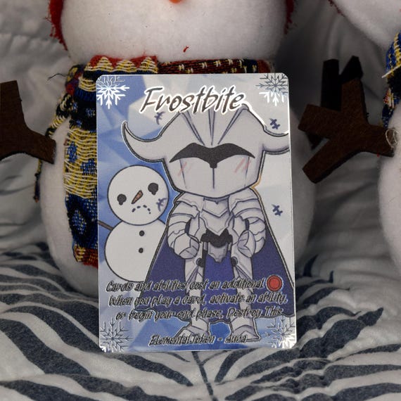 Metal Jarl Frostbite Token for Flesh and Blood TCG - Etsy