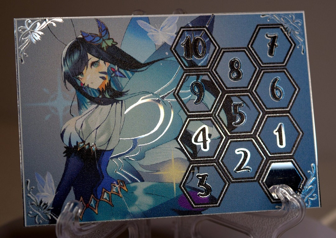 Metal Lascaria Veleno Energy Counter and Energy Generator for Cardfight!! Vanguard Divinez Etsy